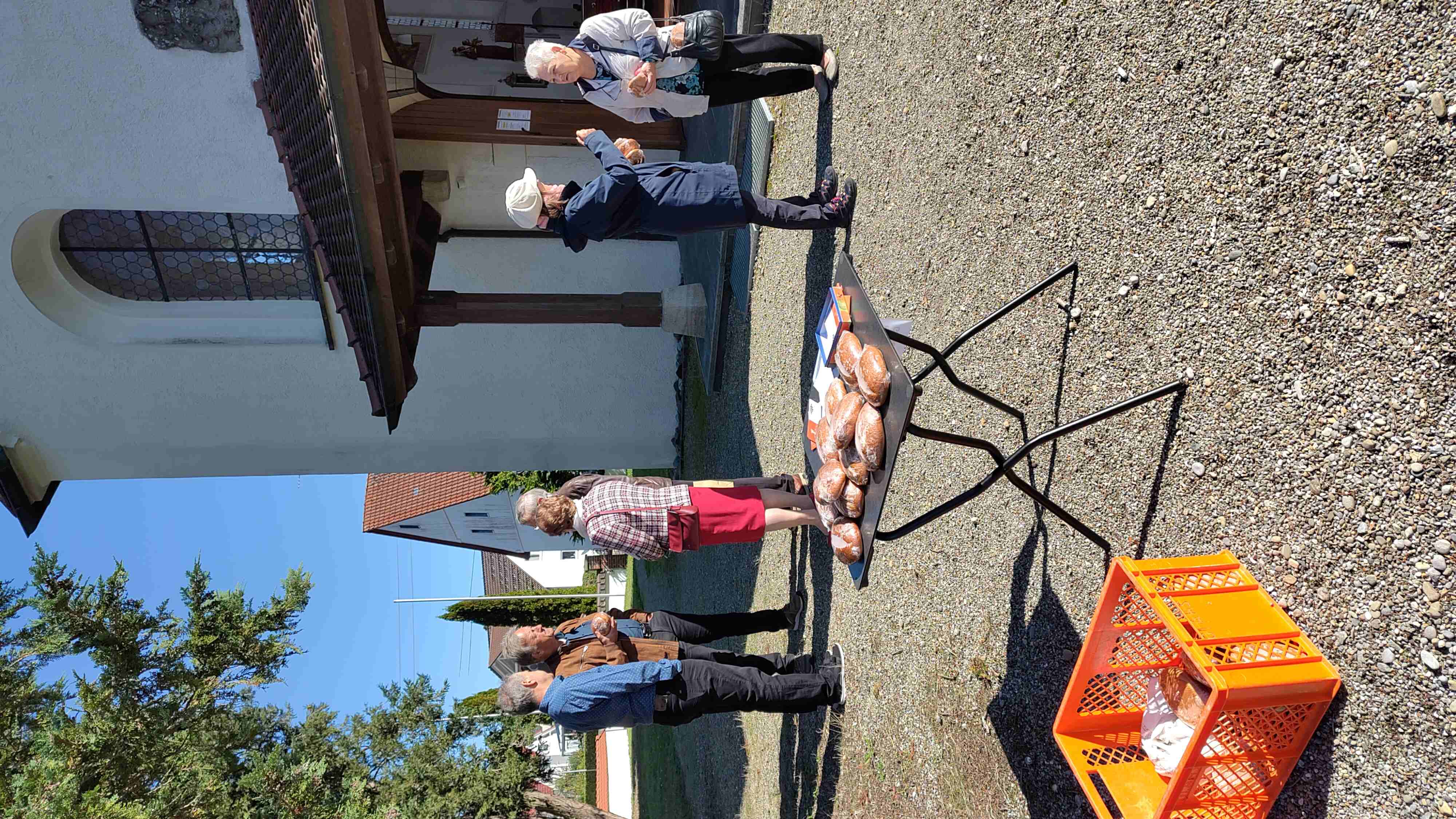 Minibrotaktion war sehr erfolgreich!