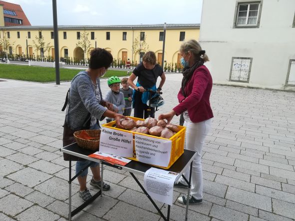 Minibrot-Aktion Erntedank